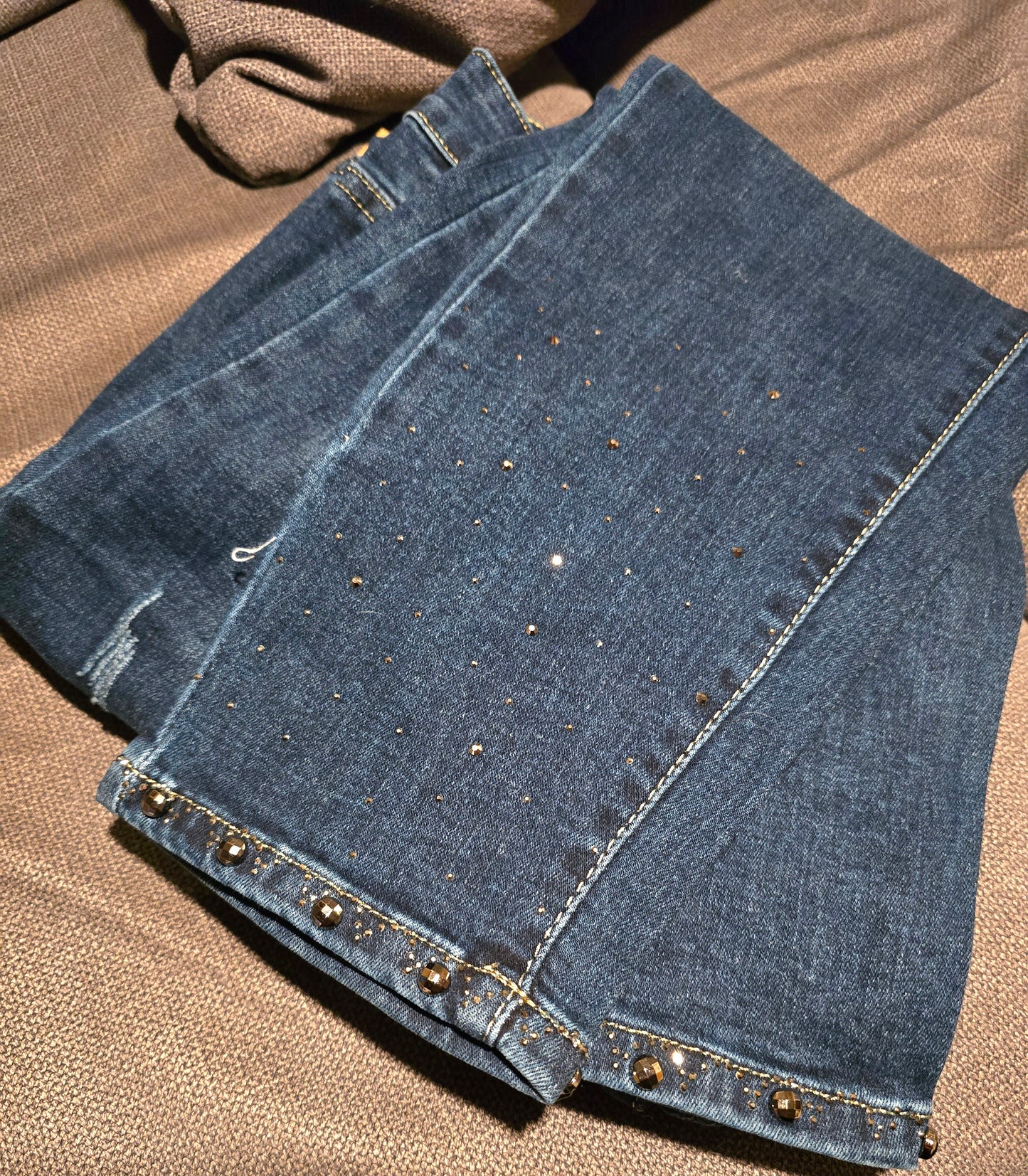 SYBILLE jeans strass