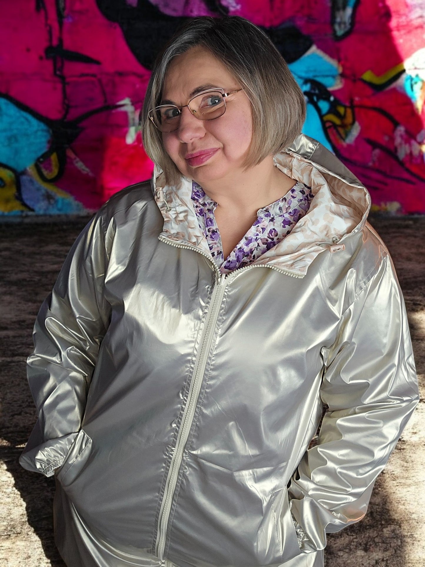VESTE/PARKA reversible marque Escandelle