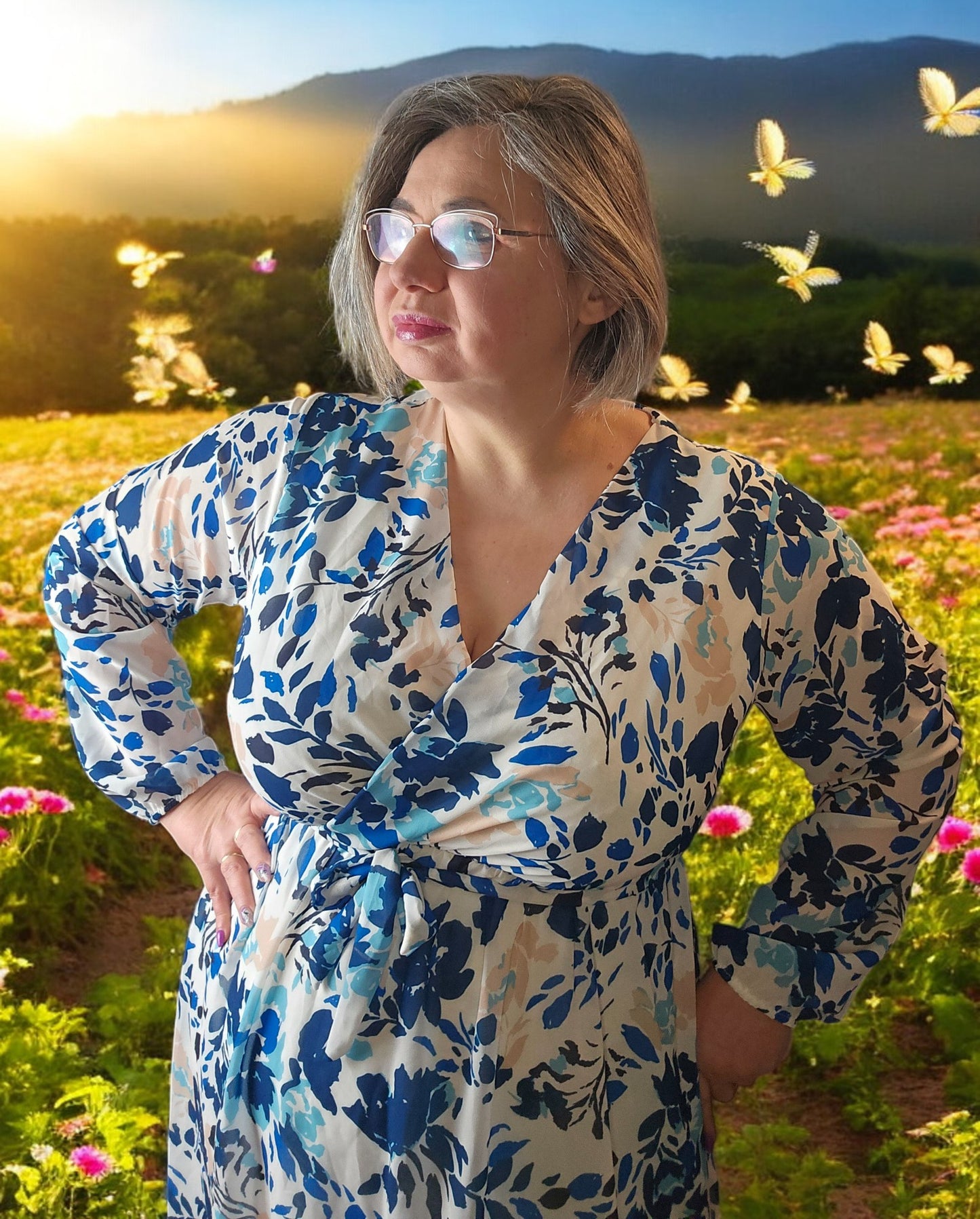 RUBY robe cache coeur du 40/42 au 46/48