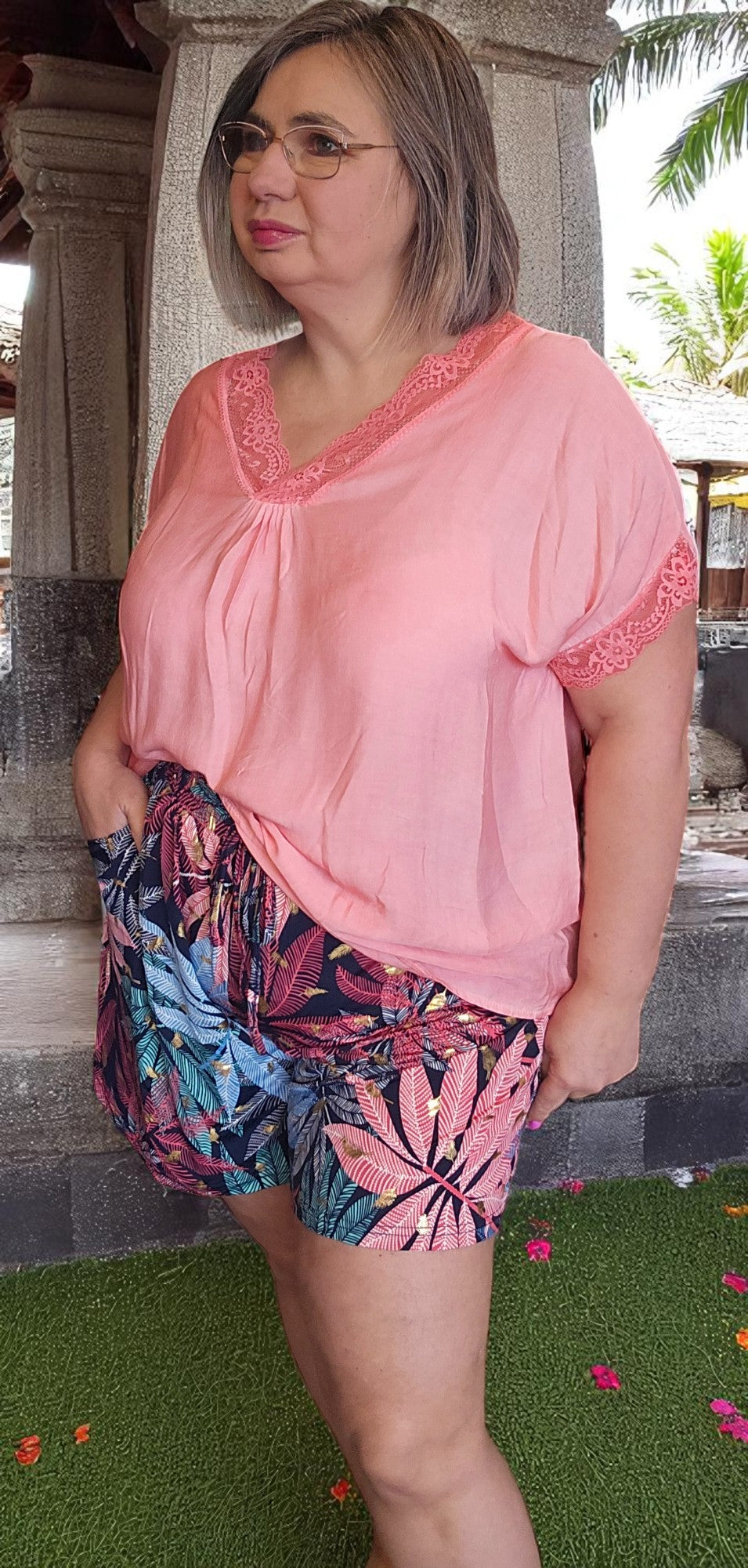 BLOUSE MAGGY CORAIL