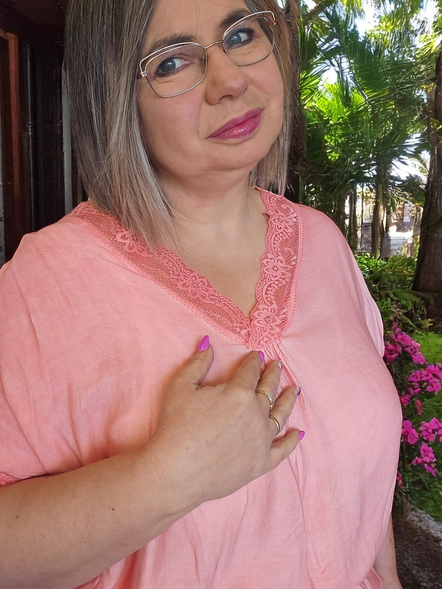 BLOUSE MAGGY CORAIL