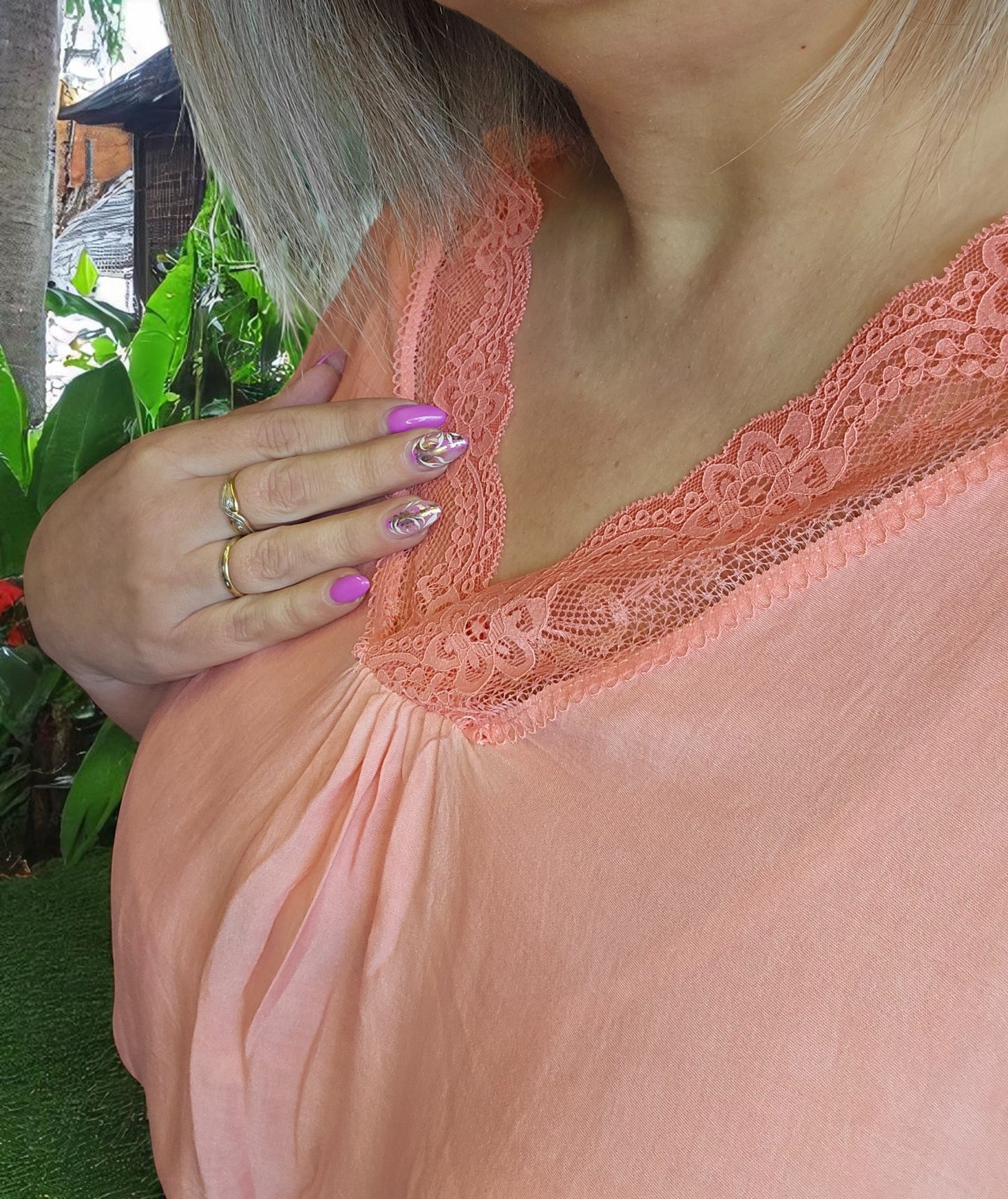 BLOUSE MAGGY CORAIL