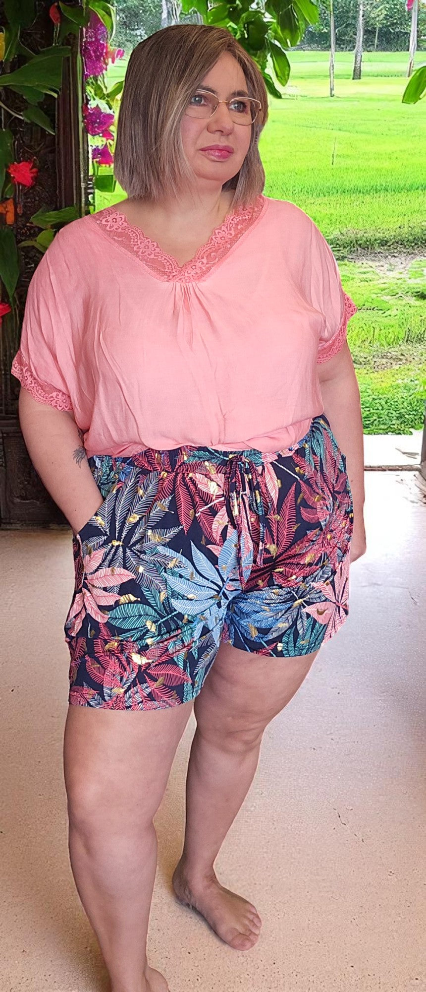 BLOUSE MAGGY CORAIL