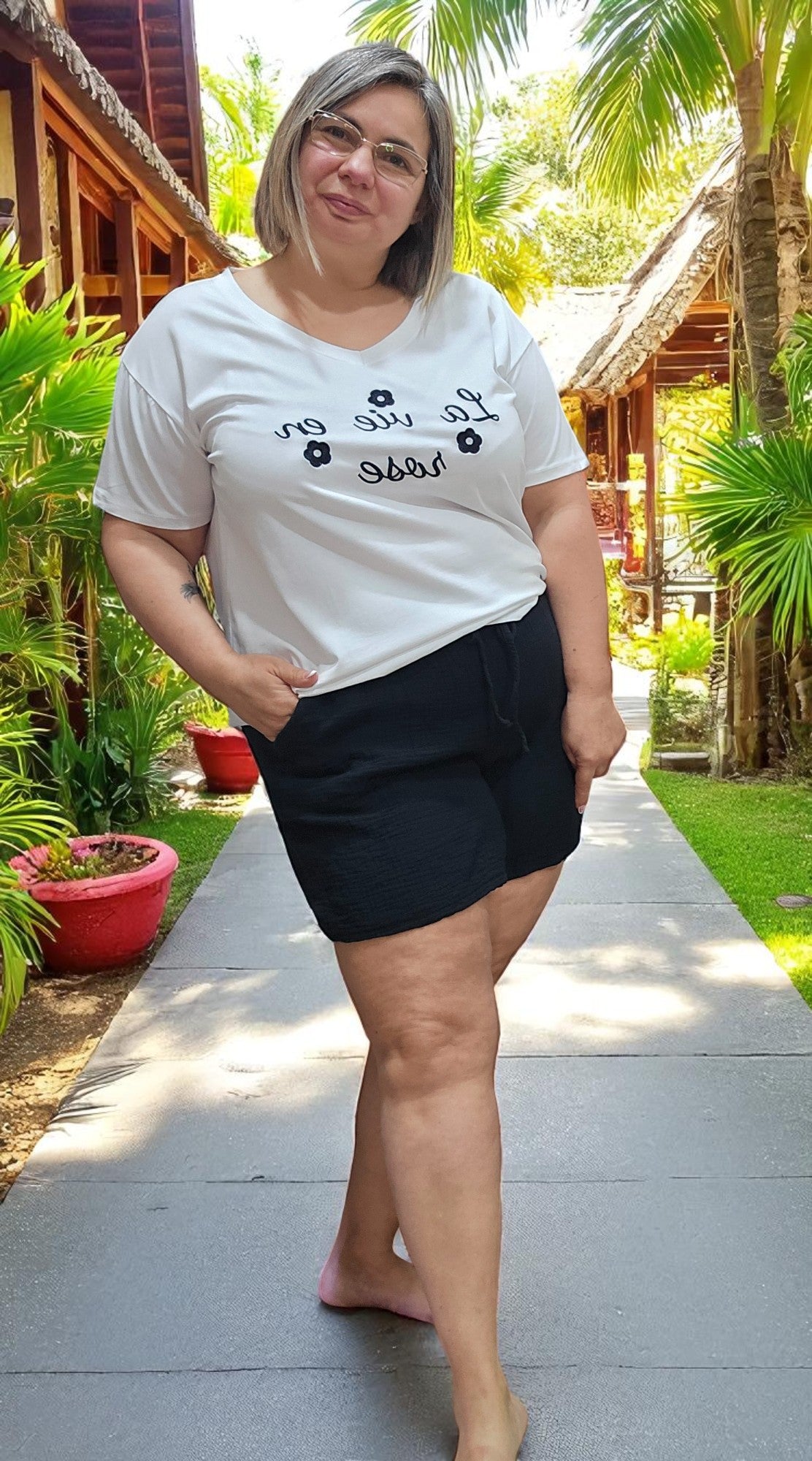 SHORT LOU NOIR