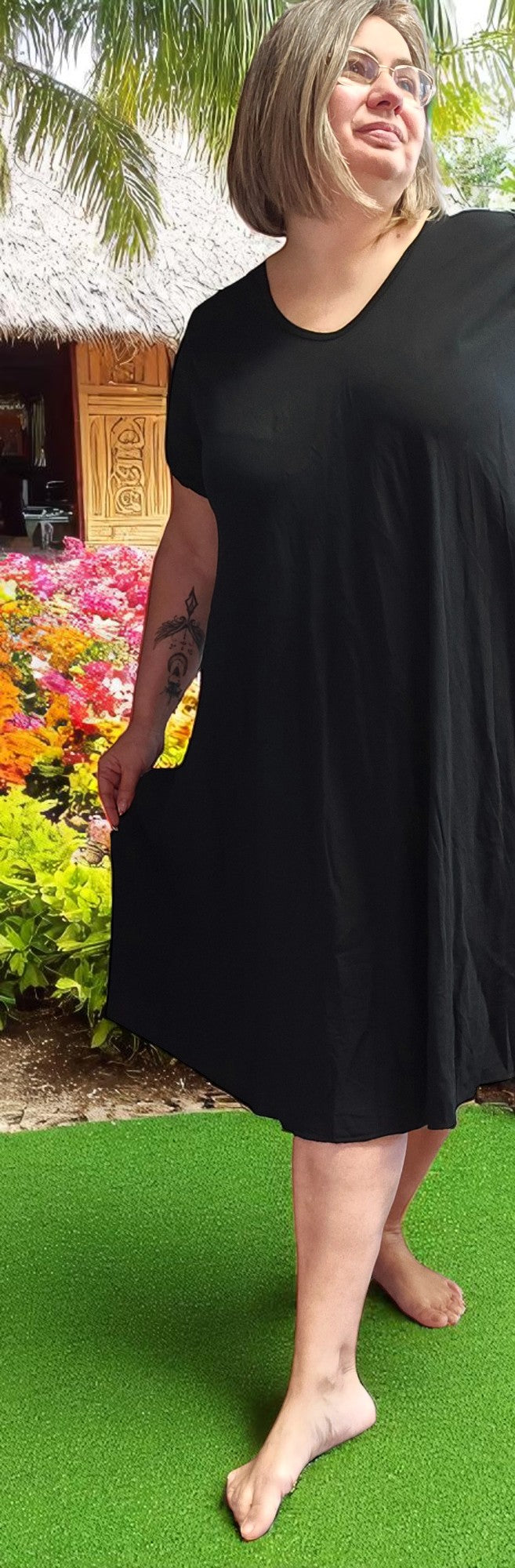 ROBE VIVIANE NOIR