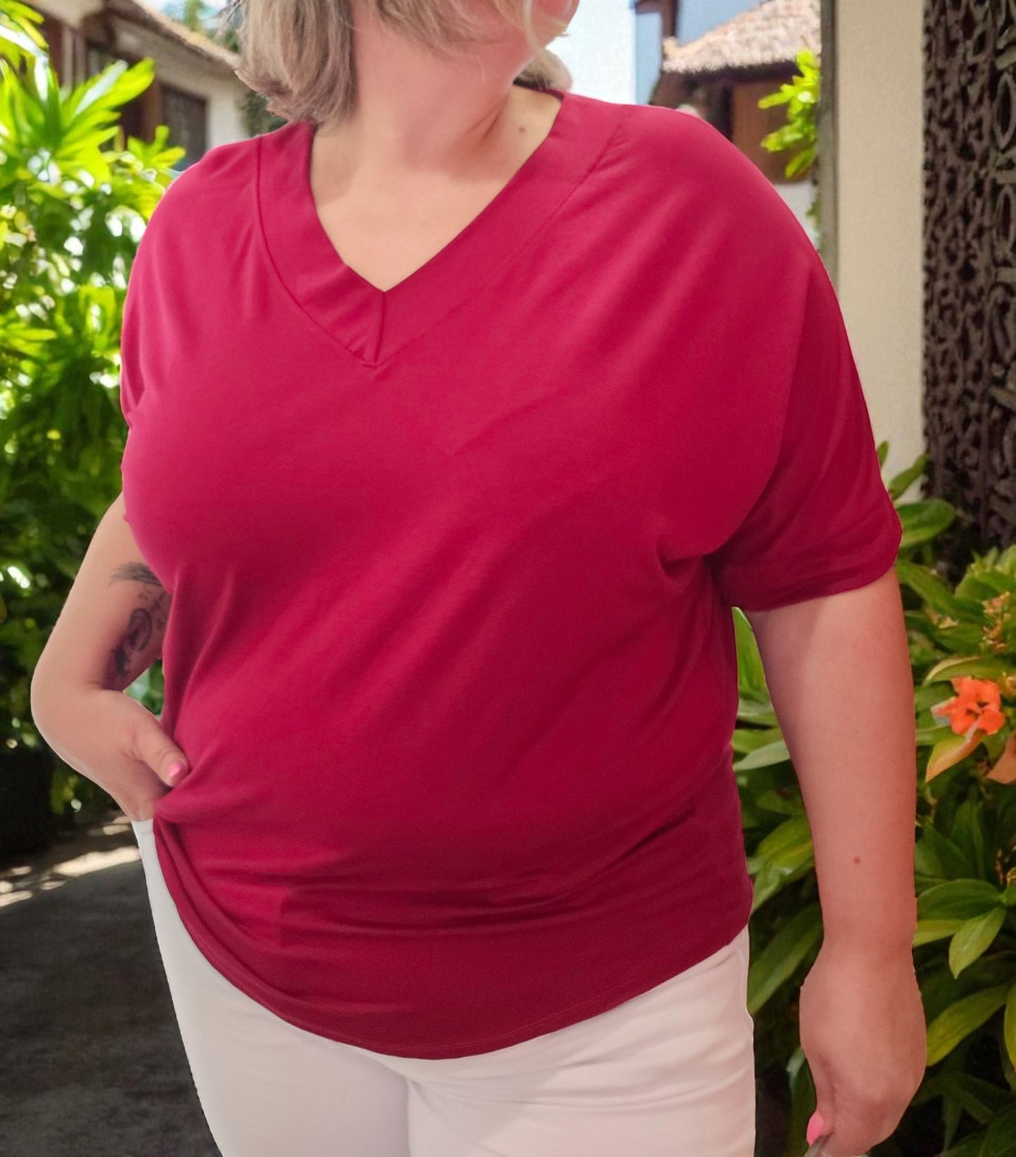 BLOUSE CLEO BORDEAU