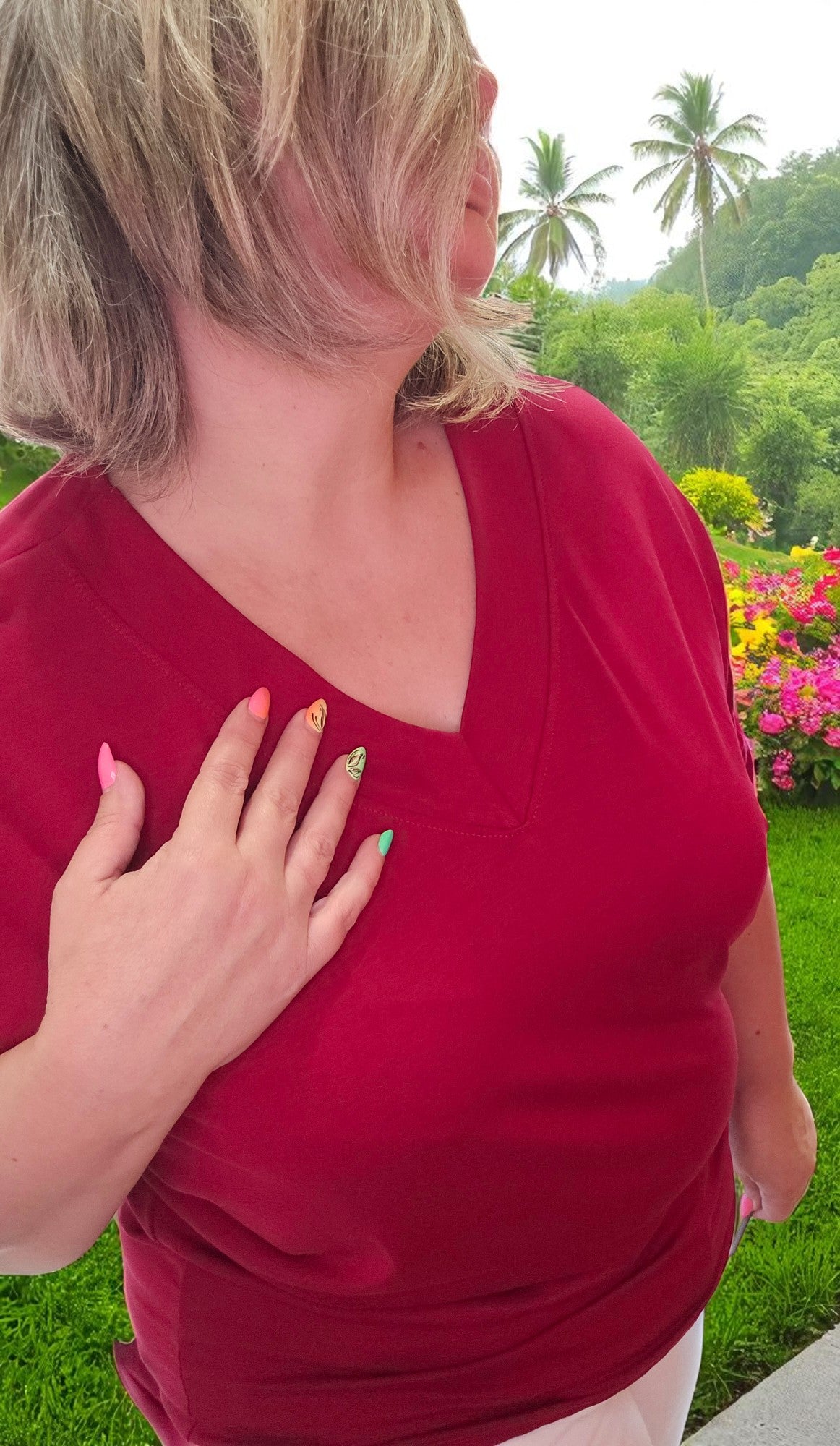 BLOUSE CLEO BORDEAU