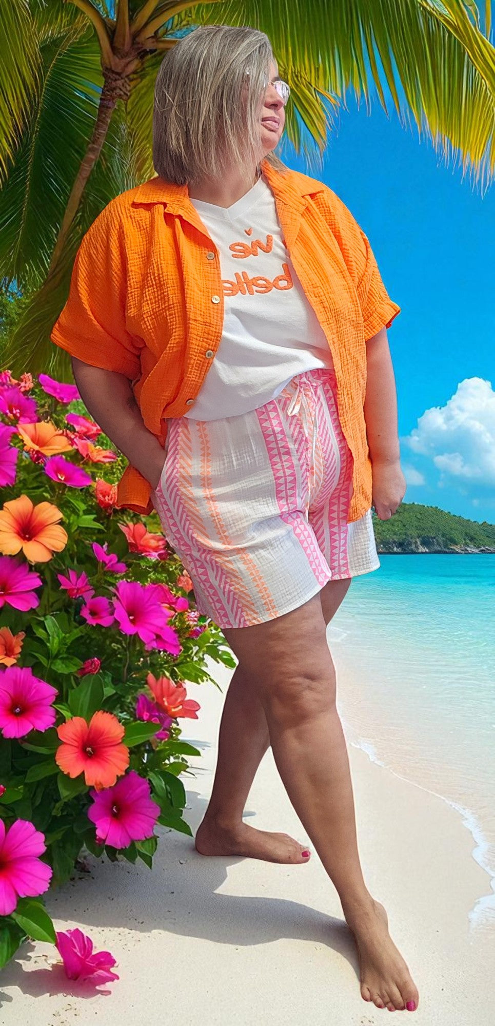 SHORT MAEL ORANGE