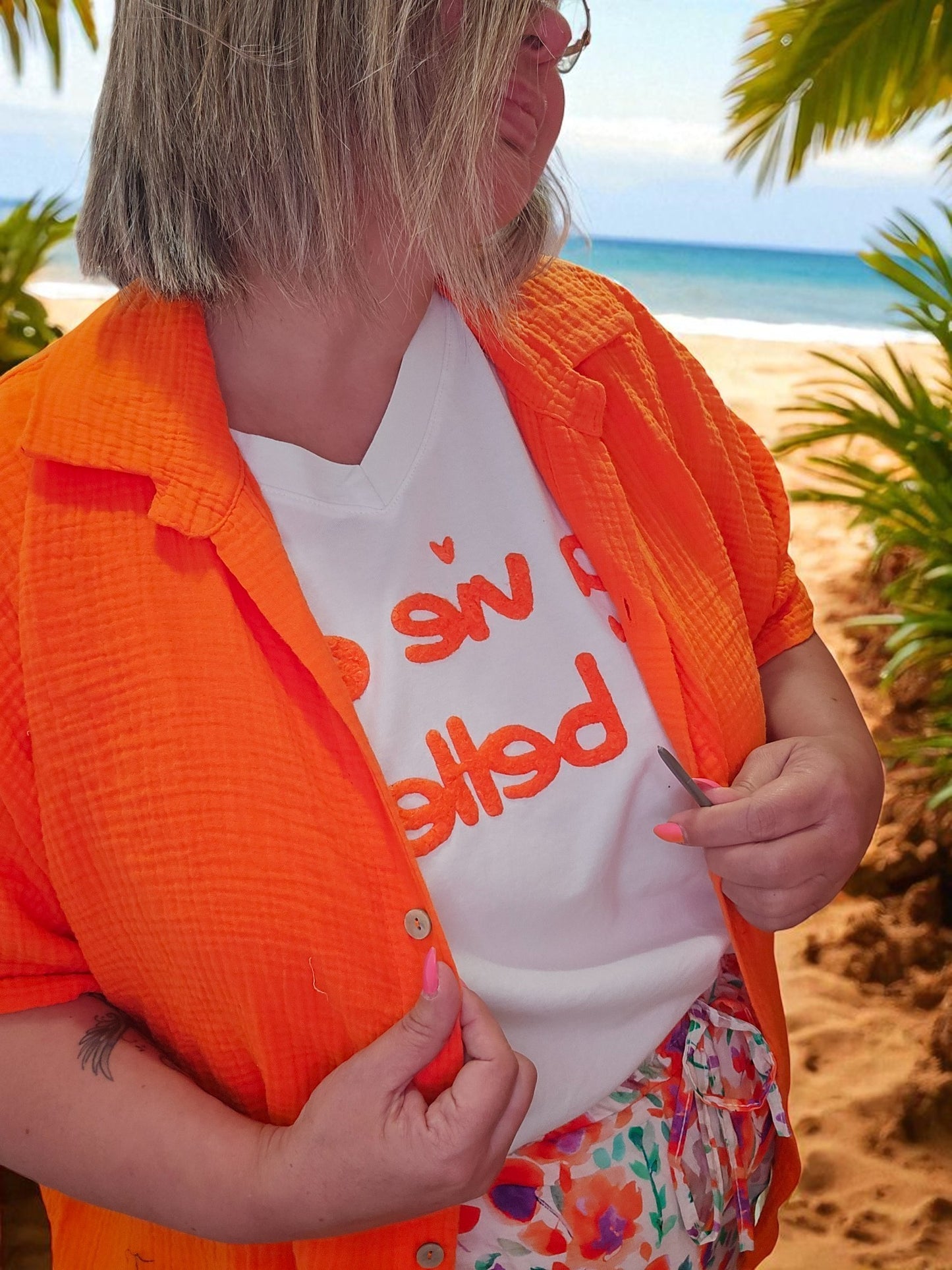 CHEMISE NOE ORANGE