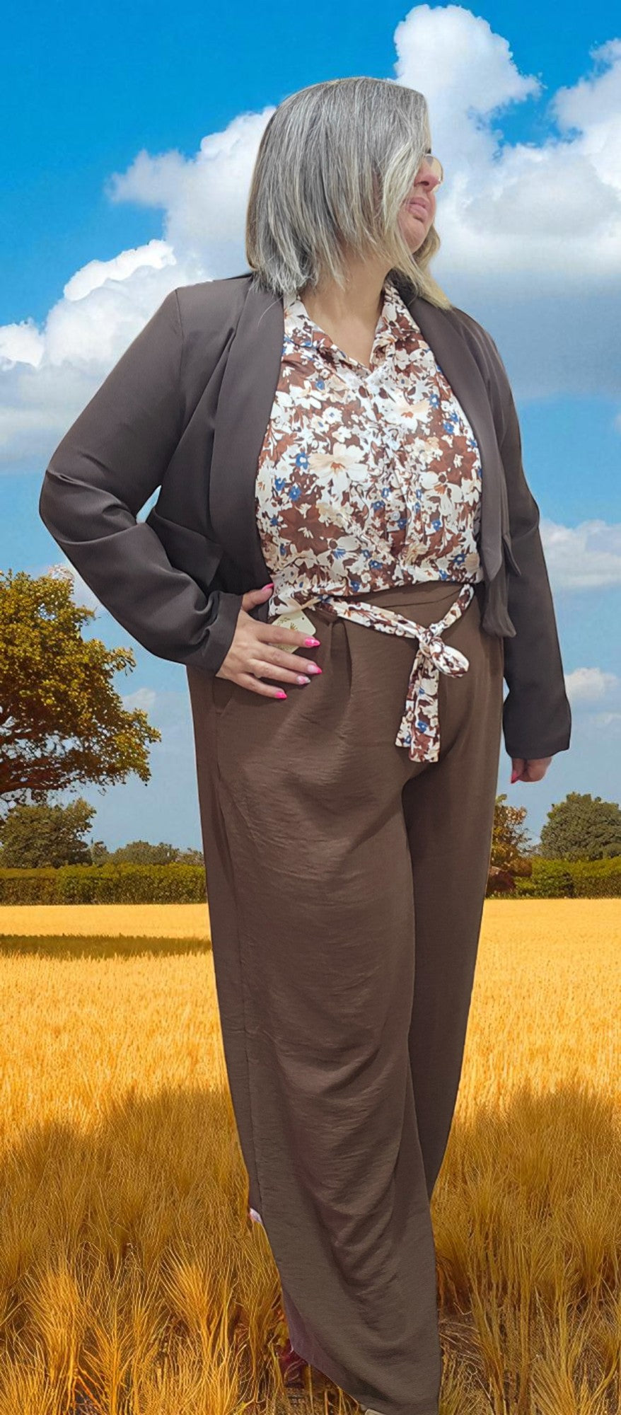 PANTALON SHANA CHOCO