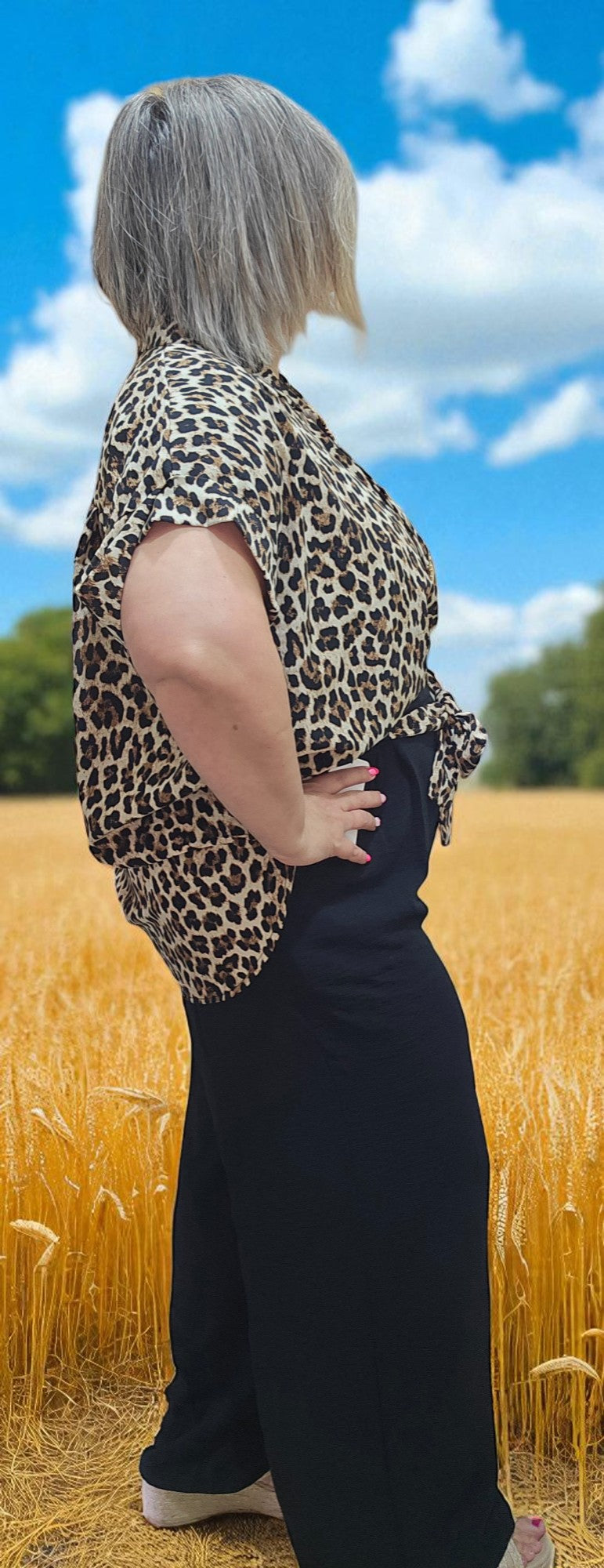 CHEMISIER ELIANA LEOPARD