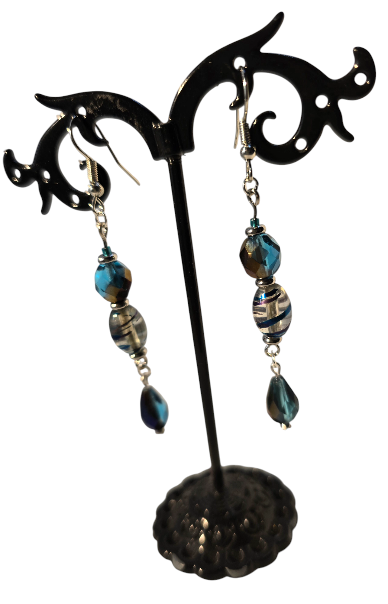 Boucles d'oreilles duo