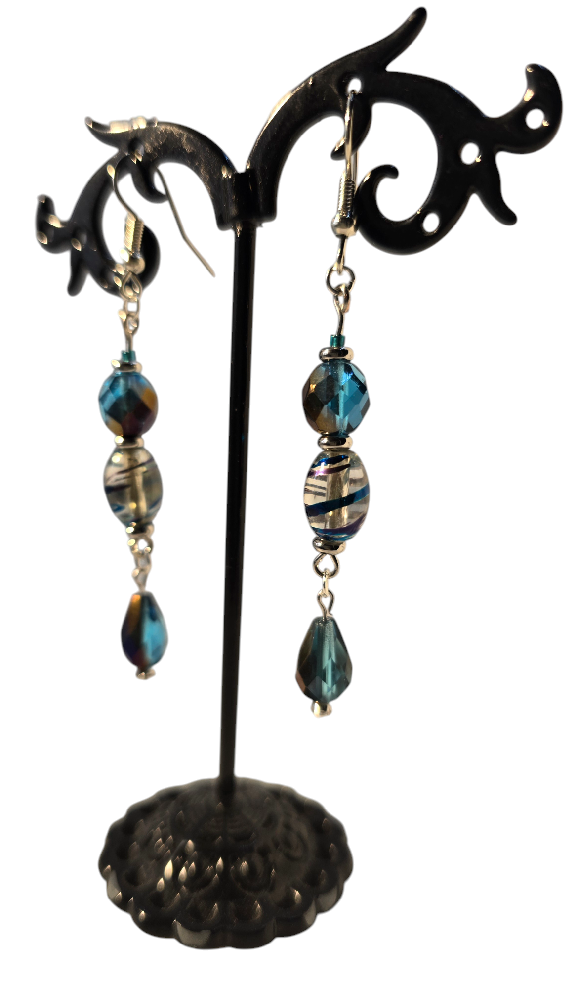 Boucles d'oreilles duo