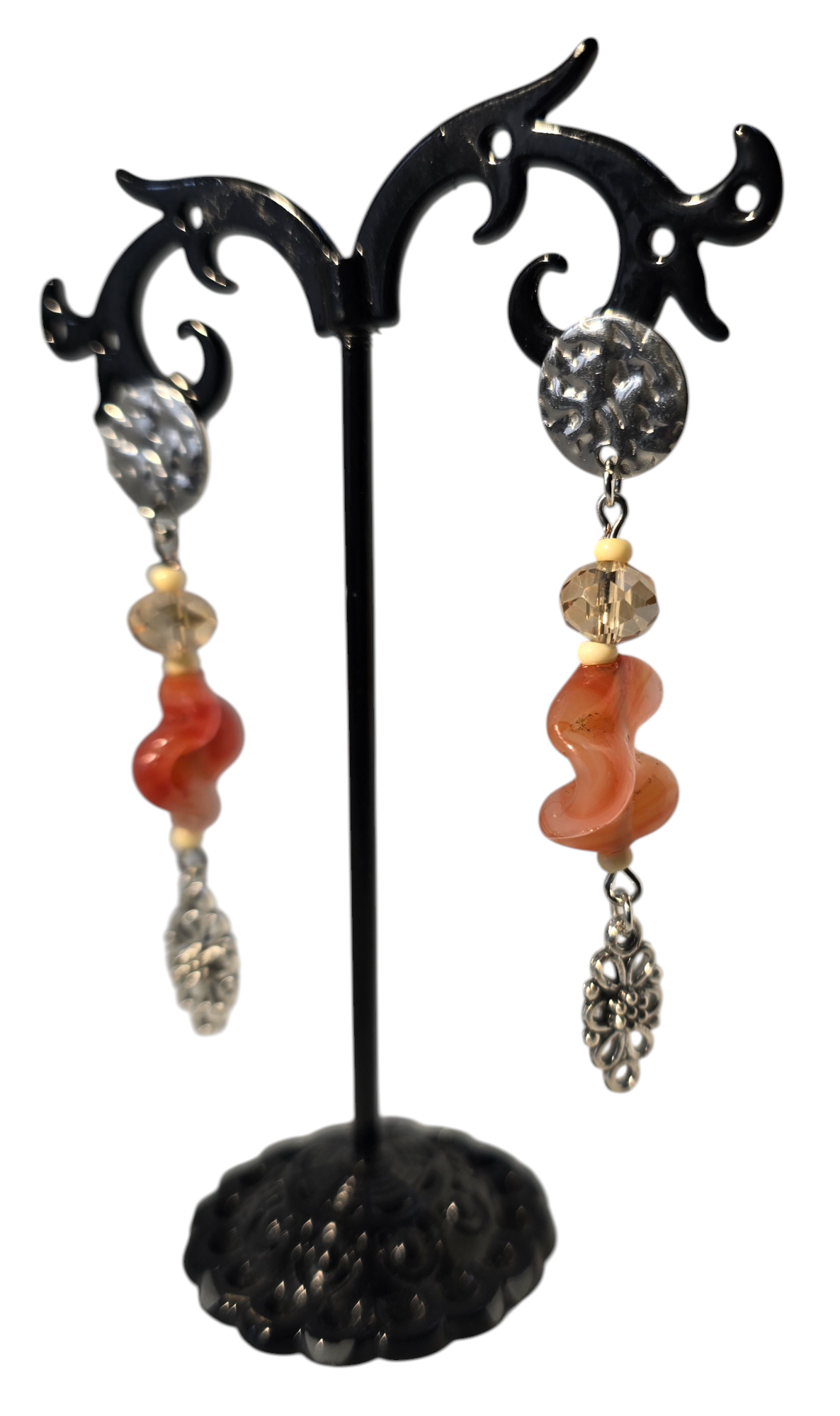 Boucles d Oreilles acier inoxydable