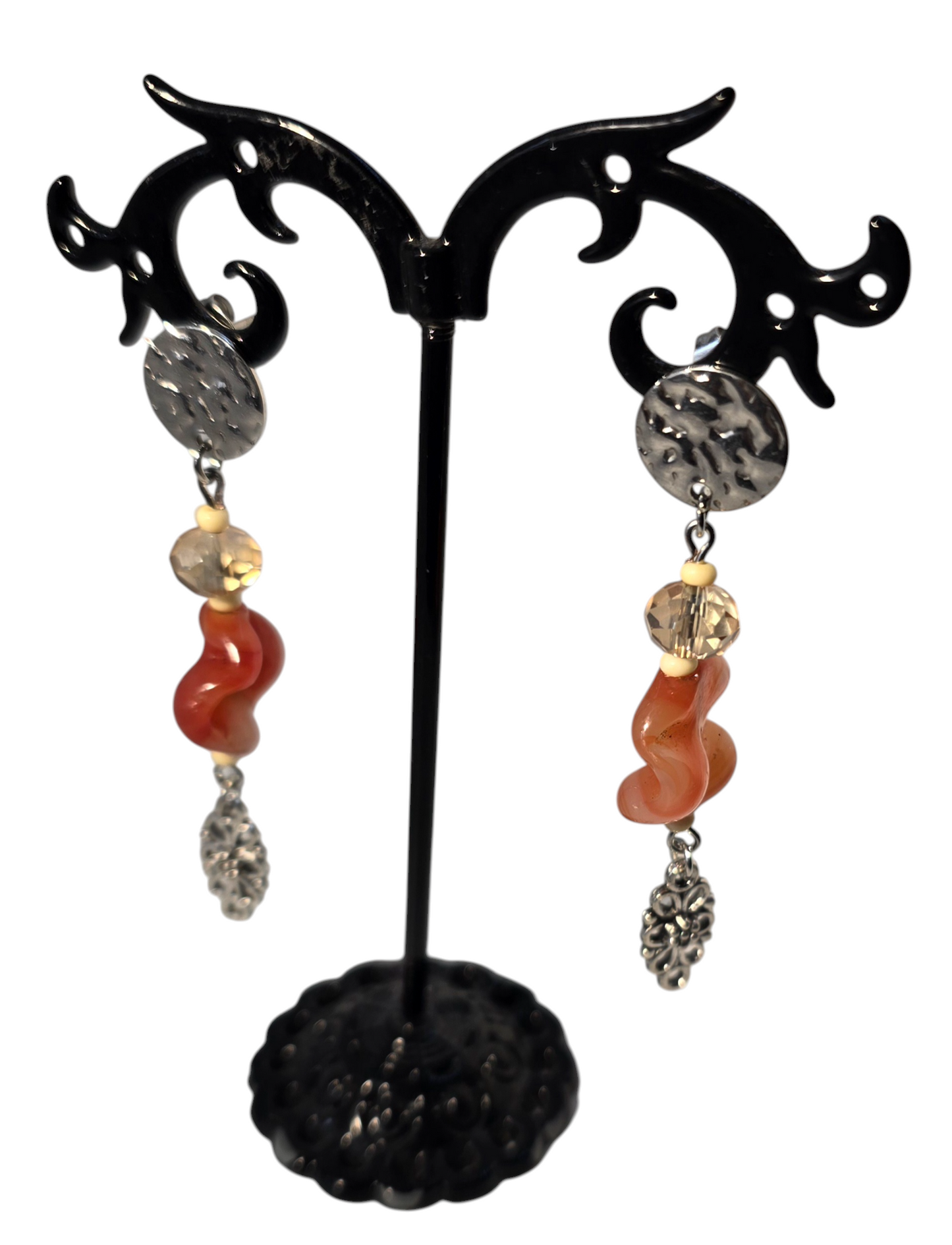Boucles d Oreilles acier inoxydable