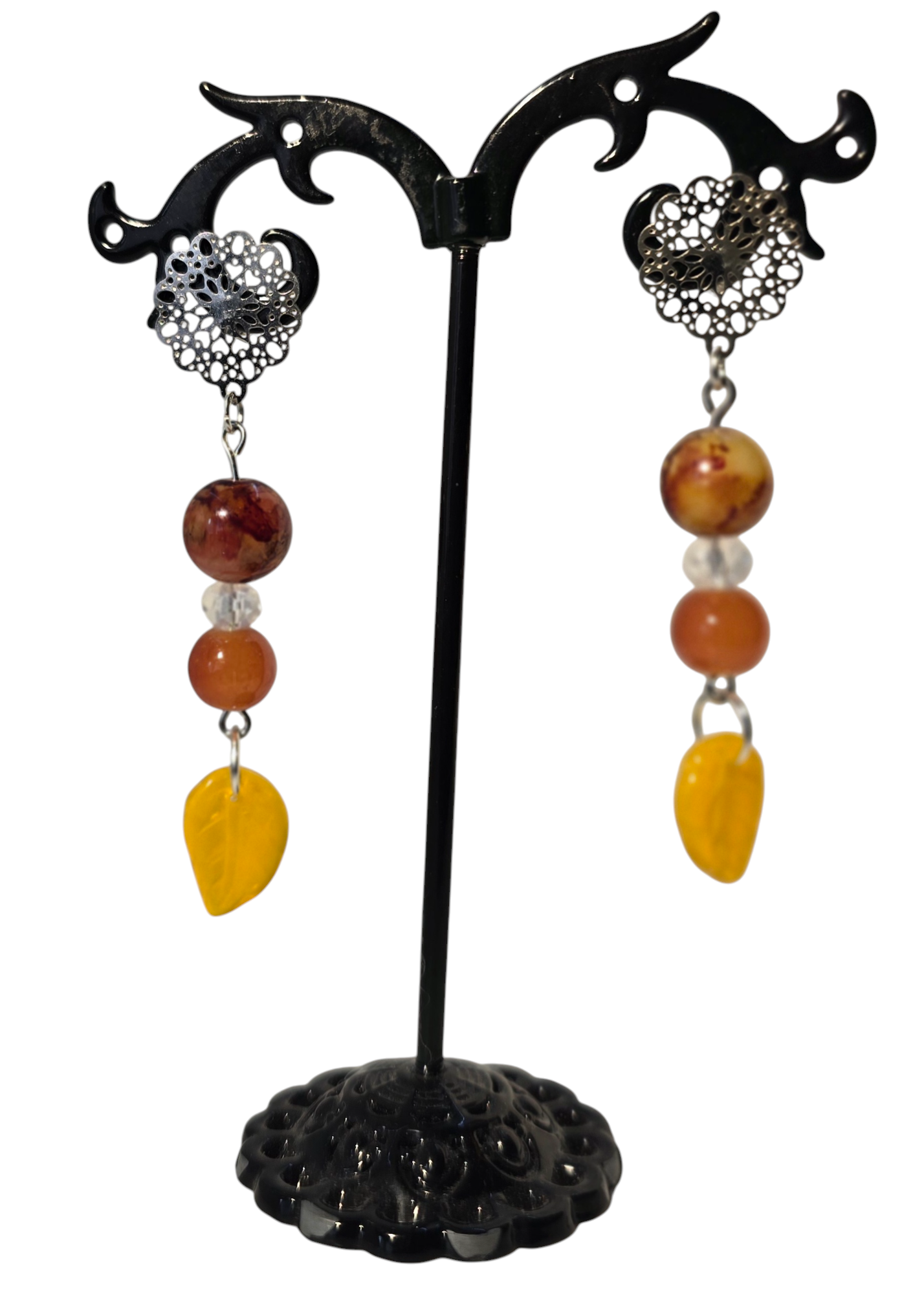 Boucles d oreilles acier inoxydable