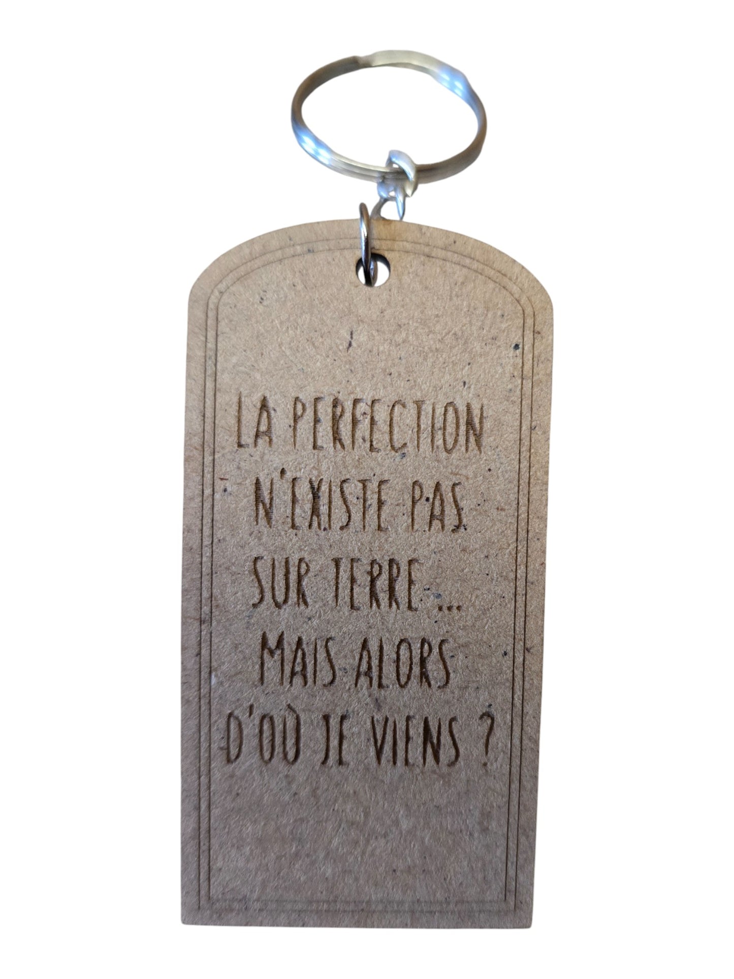 Porte cle bois PERFECTION