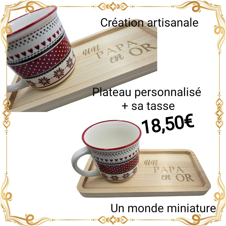 Plateau avec tasse