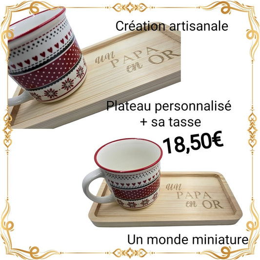 Plateau avec tasse