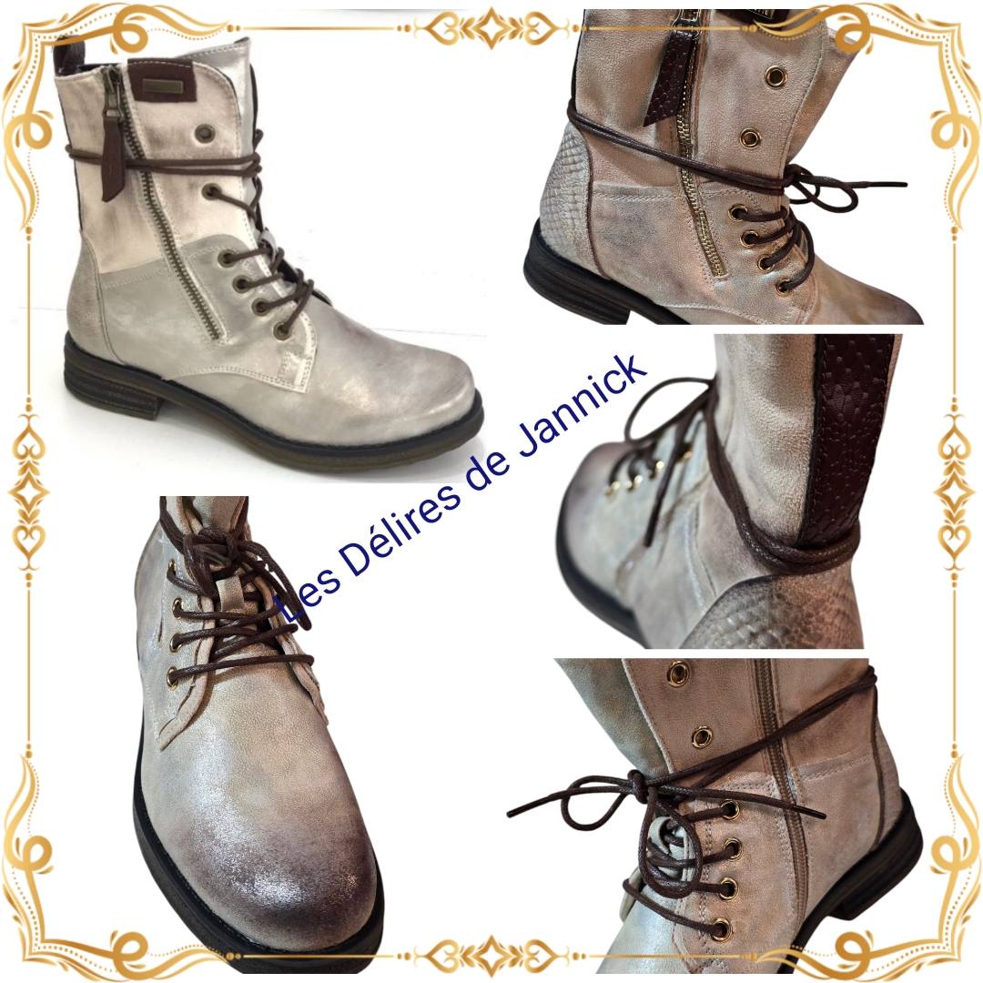 BOTTINES NUDE du 36 au 41