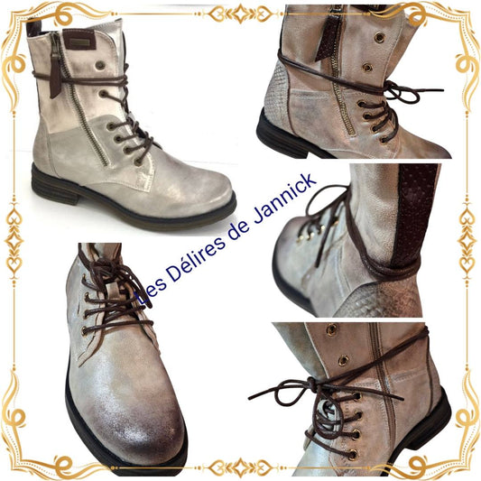 BOTTINES NUDE du 36 au 41
