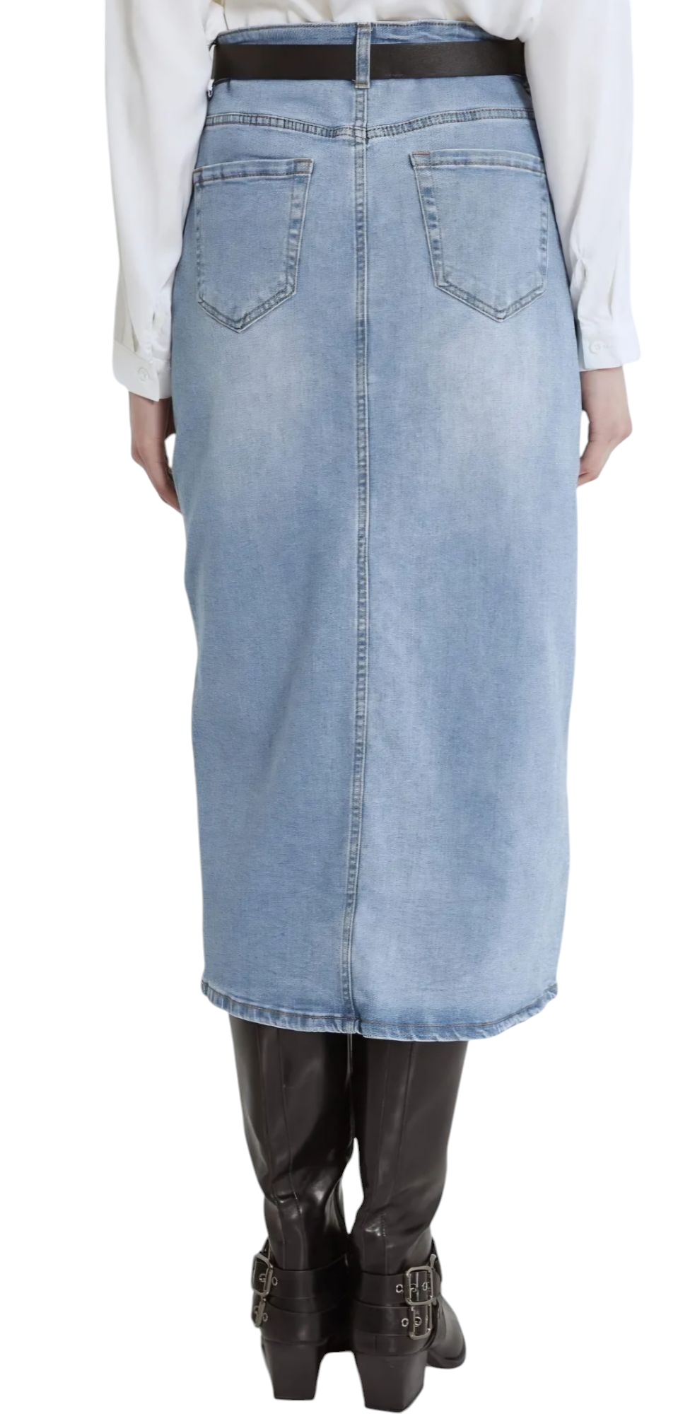 JUPE JEANS sans ceinture