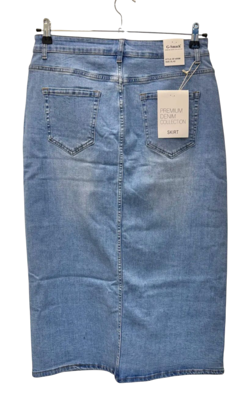 JUPE JEANS sans ceinture