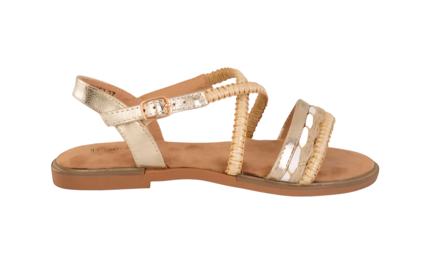 SANDALLES GLORYA BEIGE