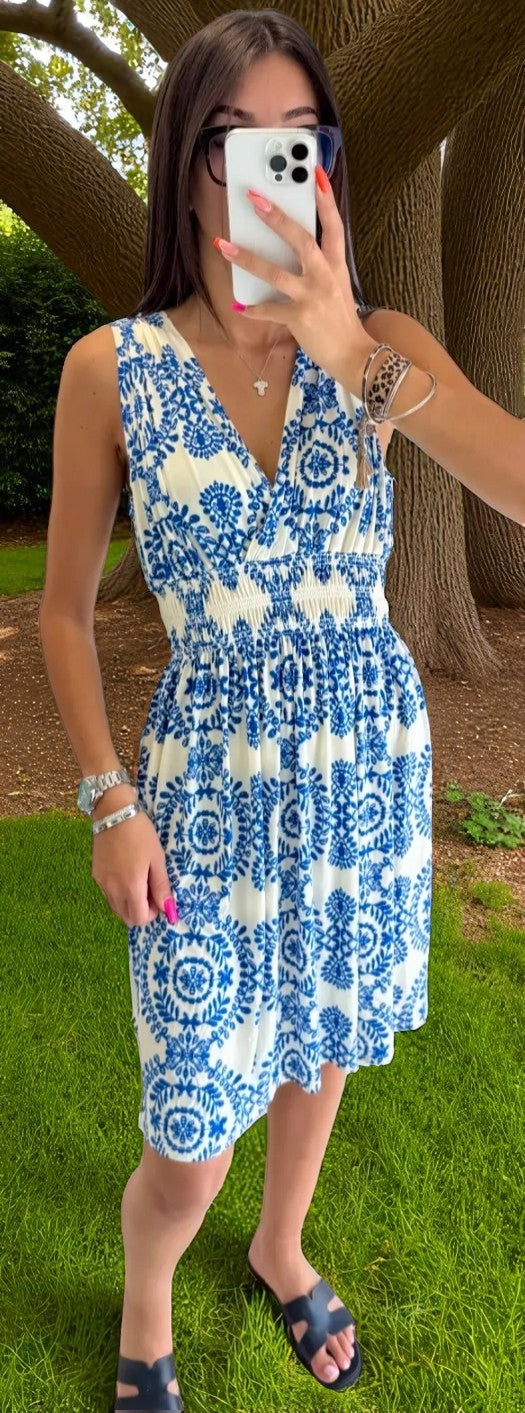 ROBE CATHY BLEU