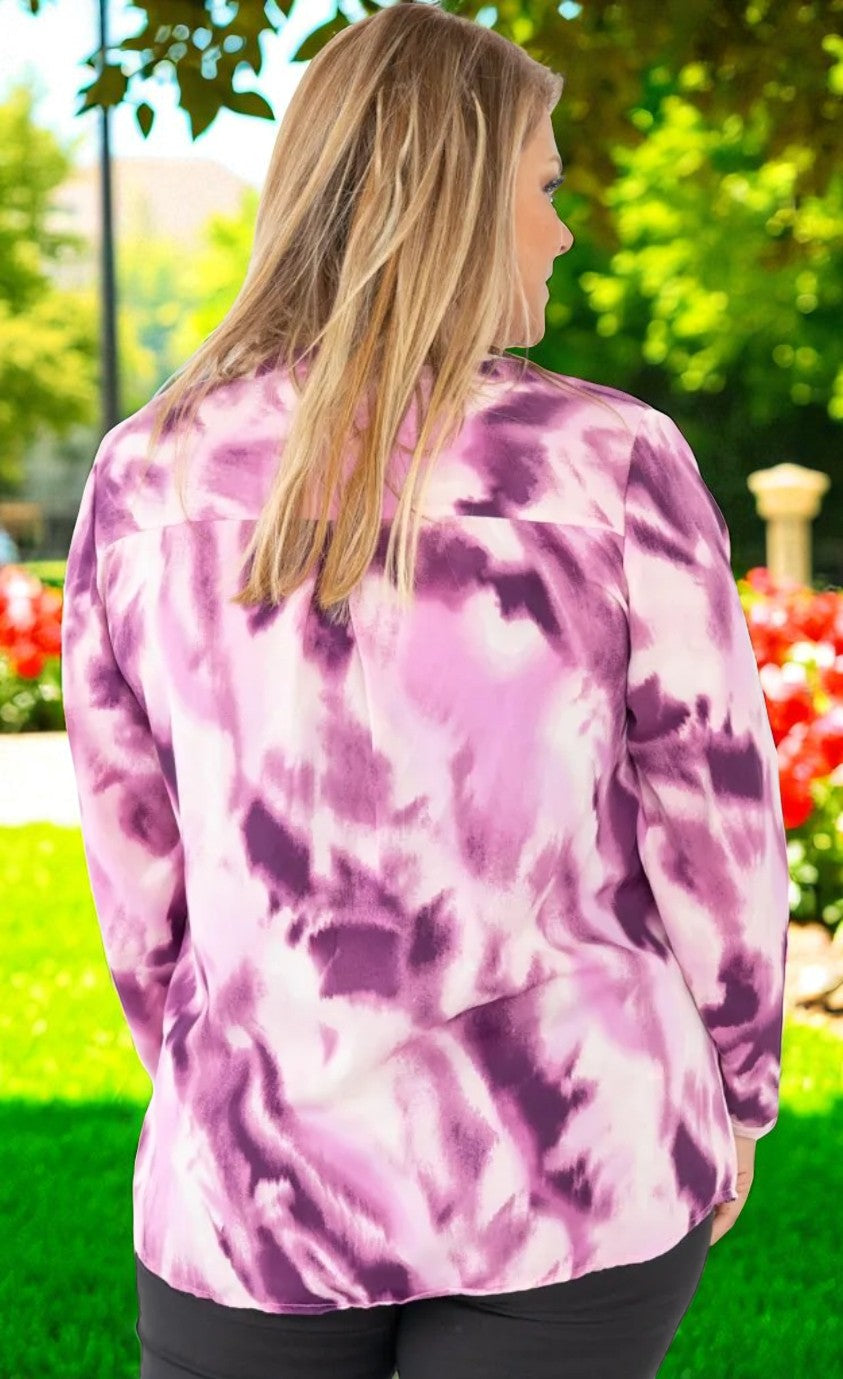 BLOUSE CLAIRE VIOLET