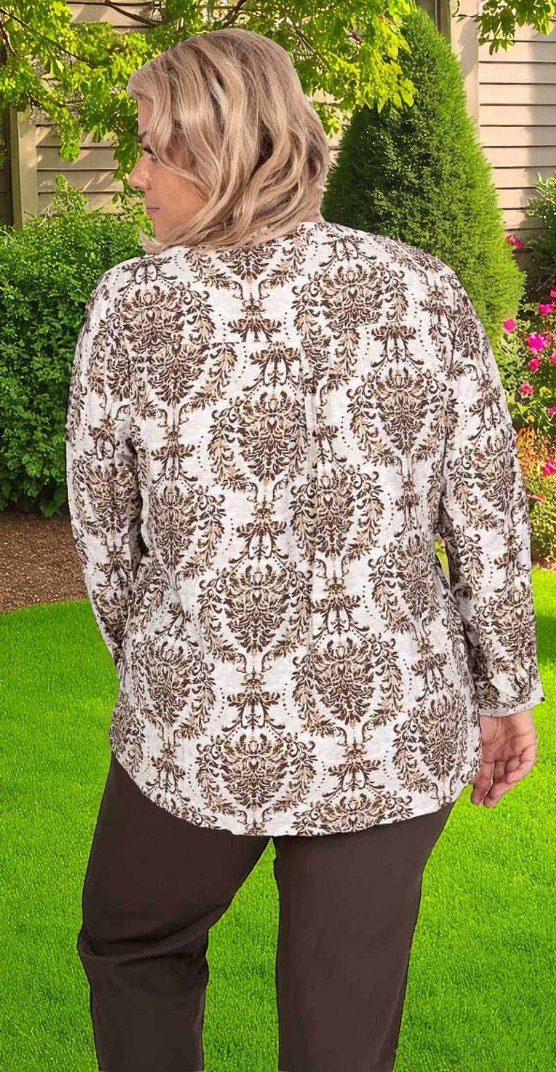 BLOUSE CLAIRE CHOCO