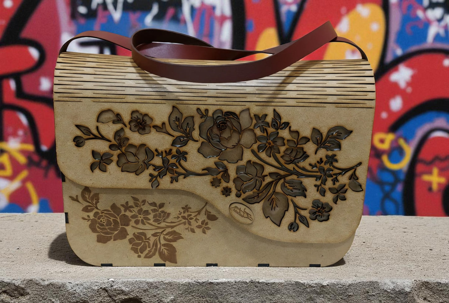 SAC EN BOIS "ROSE"