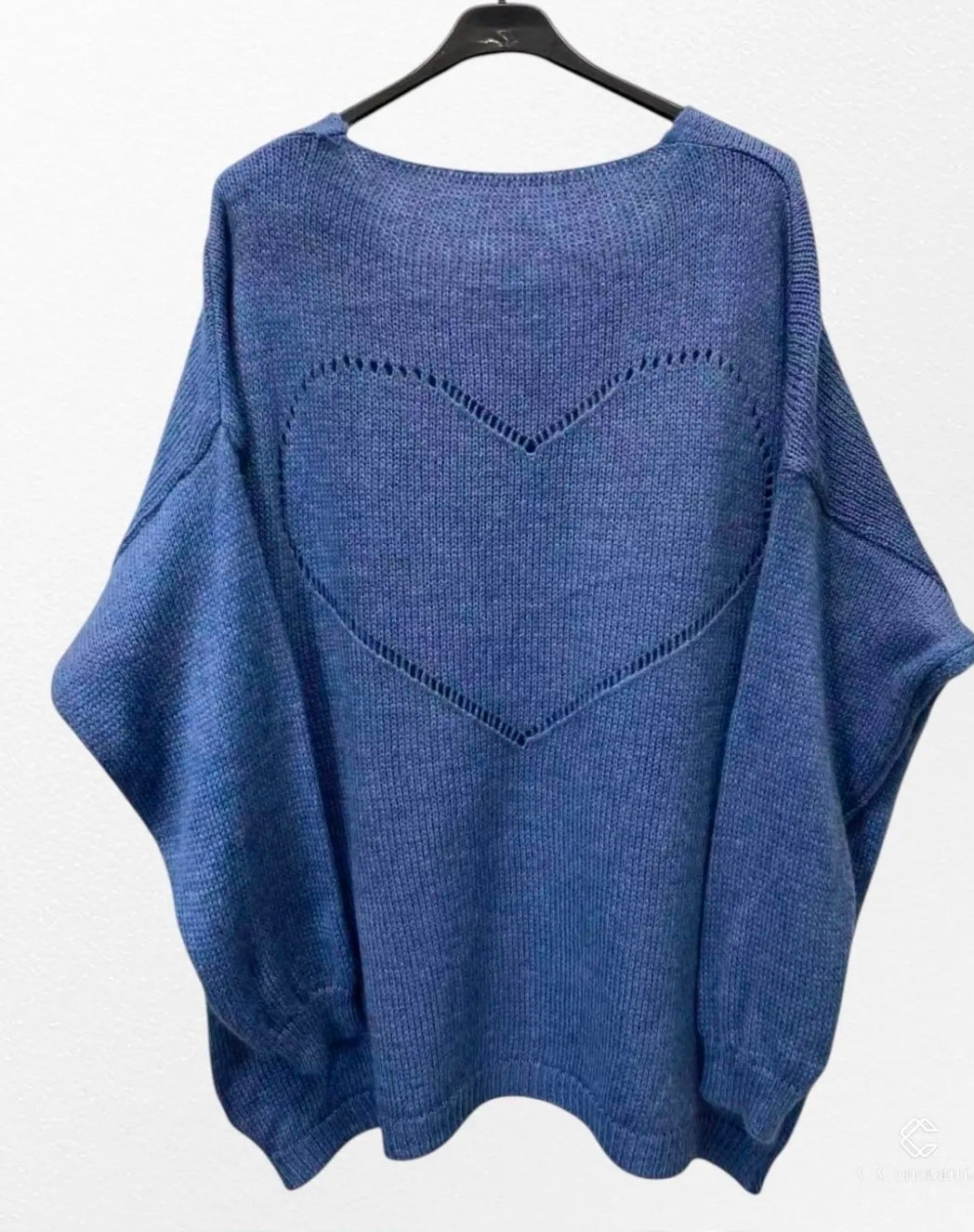 Pull col V dos coeur