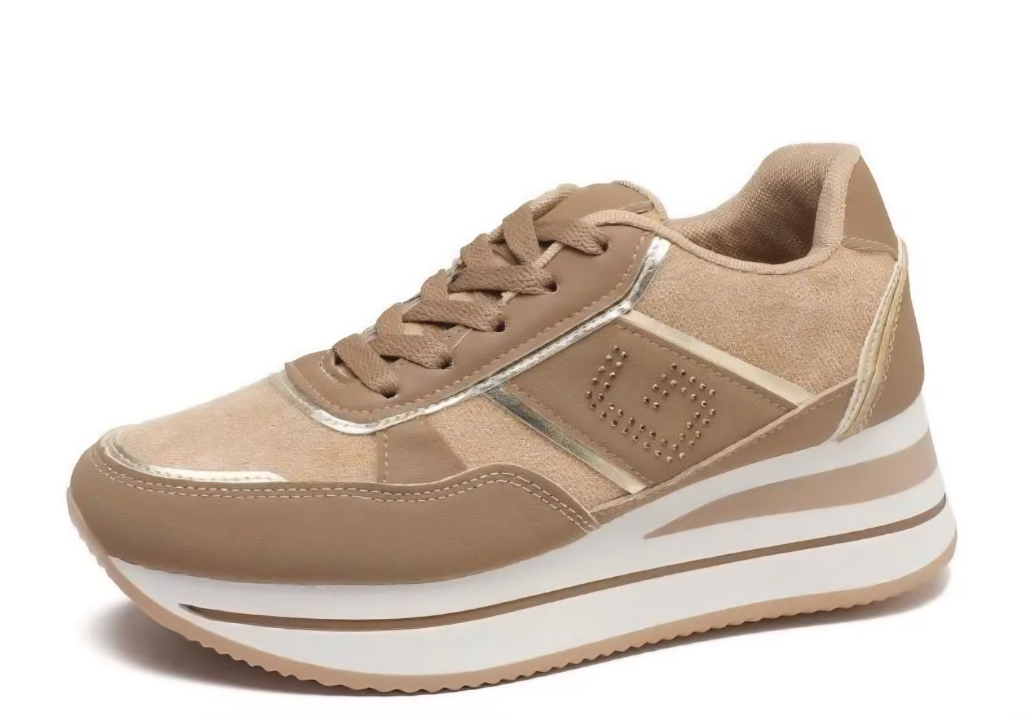 Sneakers/basket Camel