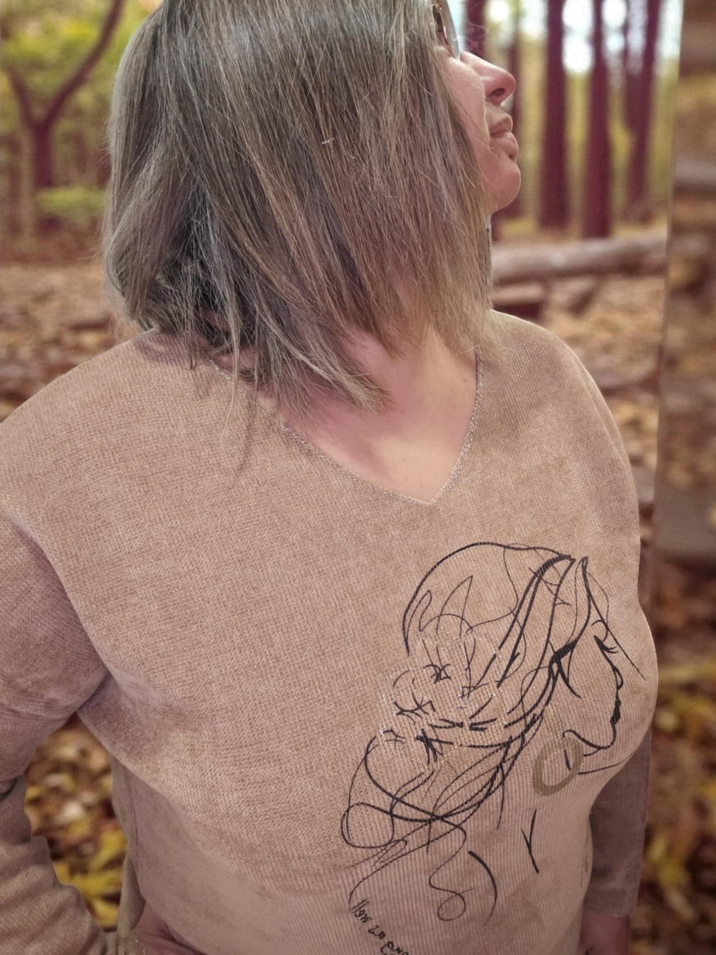 PULL NINON CAMEL