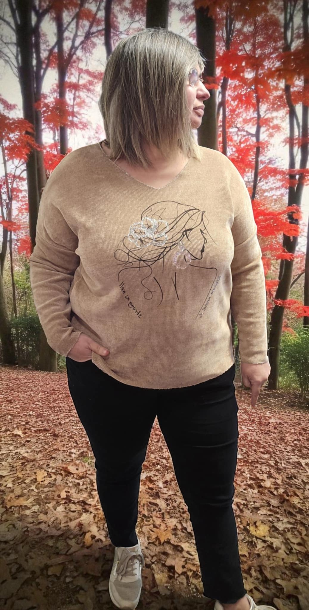 PULL NINON CAMEL