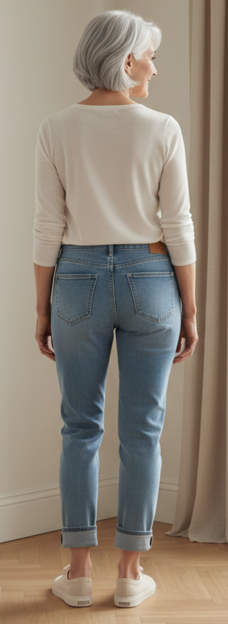 JEANS robin MomFit REDBERRY du 38 au 48