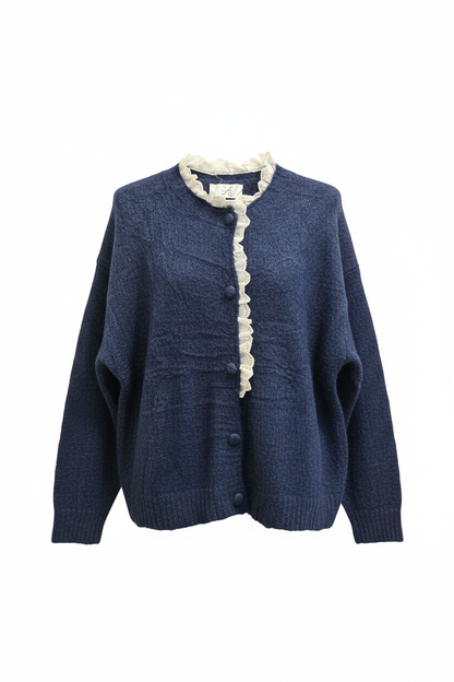 Gilet Flavie marine  valable du 38 au 44/46