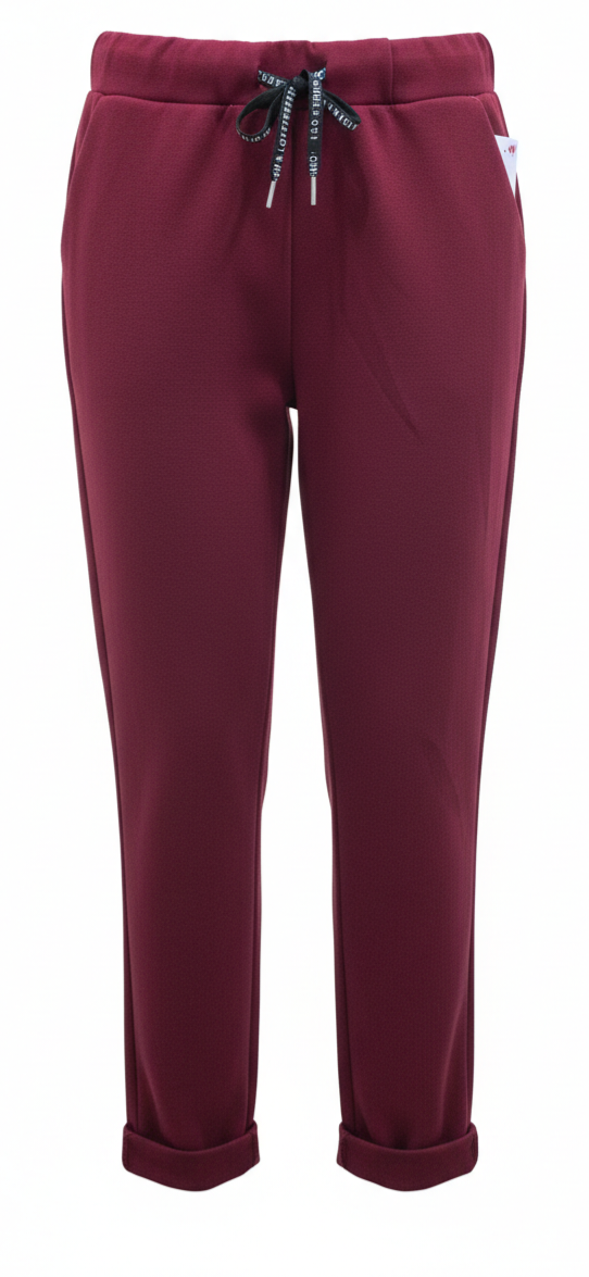 Pantalon june bordeau du 38 au 48
