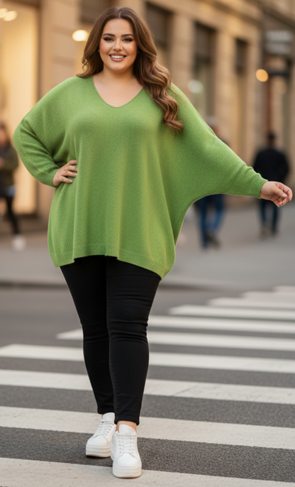 Pull Agnes Vert valable du 44 au 54