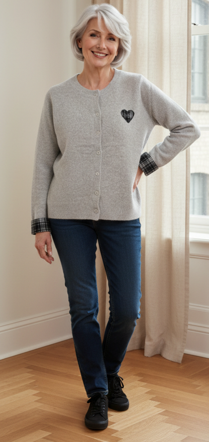 Gilet Almaz Gris  valable du 36 au 42