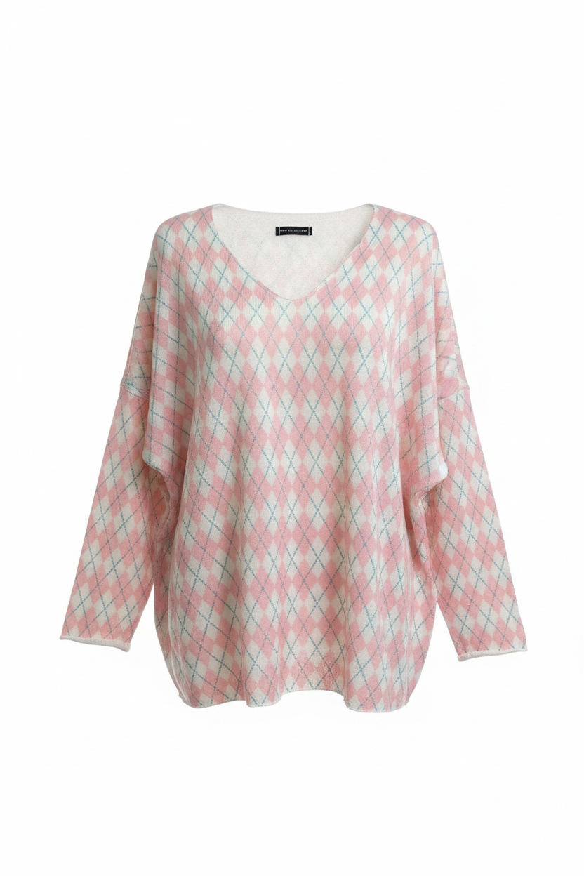 Pull Garance Rose valable du 38 au 44/46