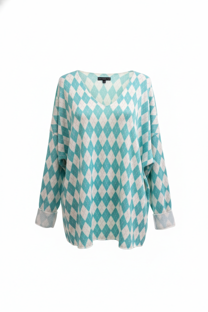 Pull Garance Vert d'eau  valable du 38 au 44/46