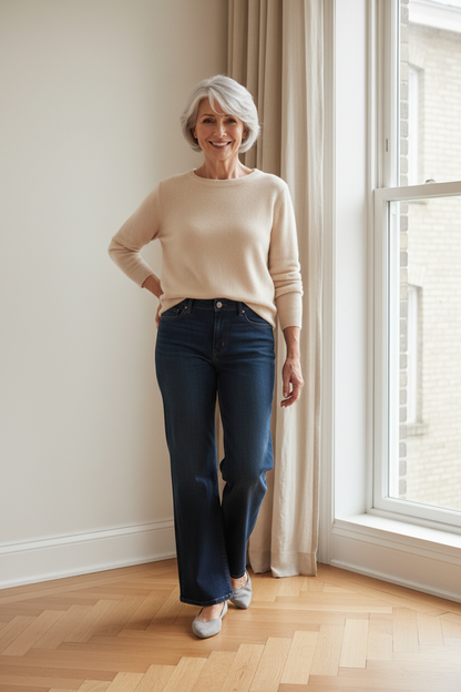 JEANS cindy G-SMACK Wide Leg du 36 au 46