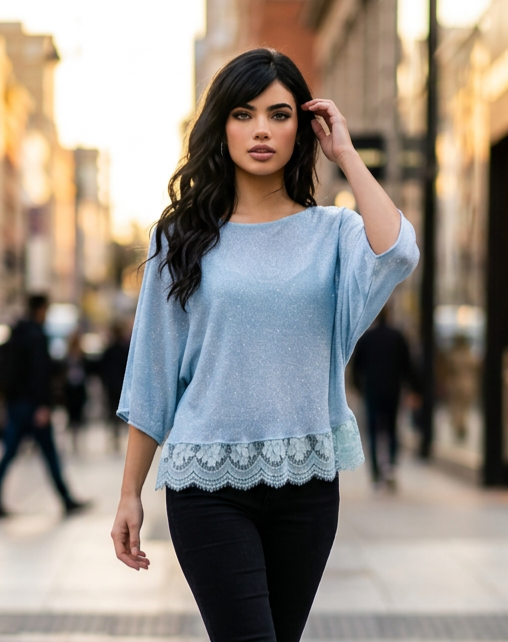 Blouse Ines Ciel valable jusqu au 48