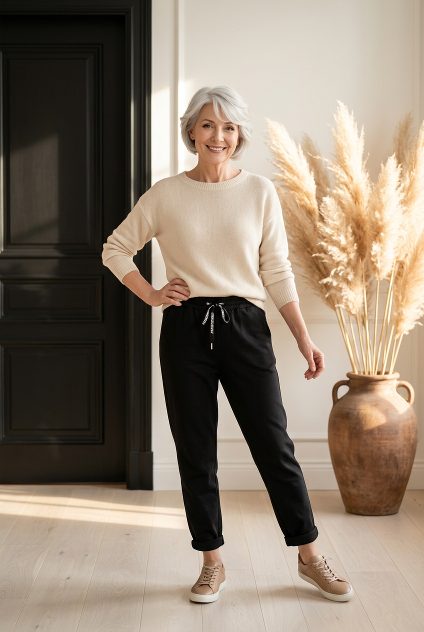 PANTALON  kim noir du 38 au 46