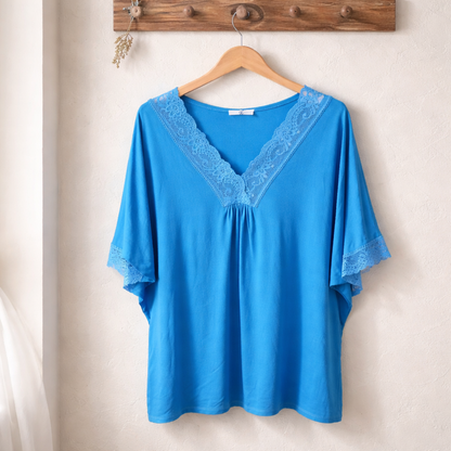 T-SHIRT Maelys Turquoise valable du 38 au 46