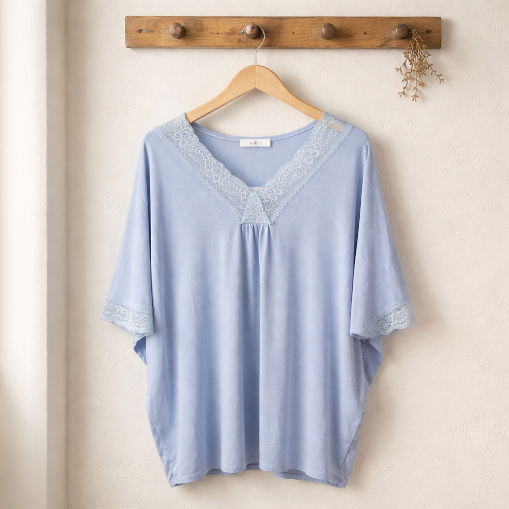 T-SHIRT Maelys Ciel valable jusqu au 46