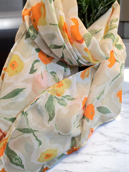 FOULARD 180/90  viscose/coton (Copie) (Copie) (Copie) (Copie) (Copie)