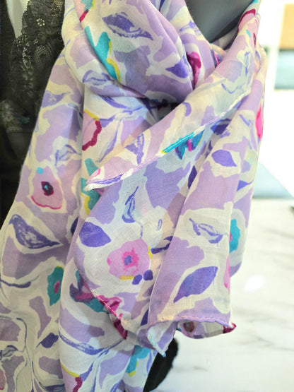 FOULARD 180/90 viscose/coton